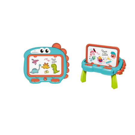 Masuta multifunctionala 3 in 1 pentru constructie - Dinozaur [2]