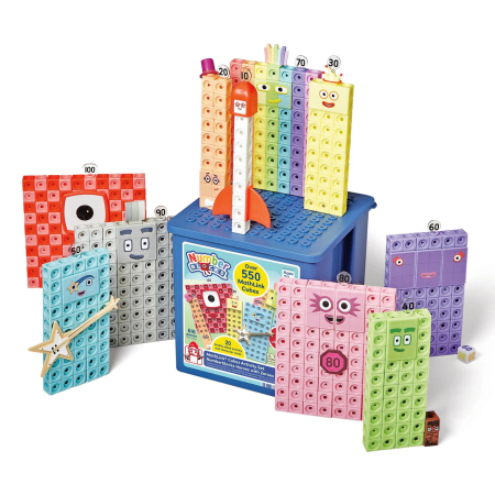 Jocuri și Jucării - MathLink®Cubes Numberblocks Set activitati - Eroii cu Zero