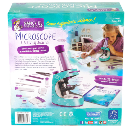 Jocuri și Jucării - Microscop cu jurnal de activitati