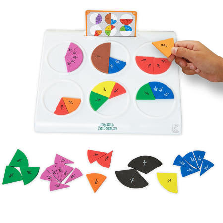 Jocuri educative - Placinta fractiilor