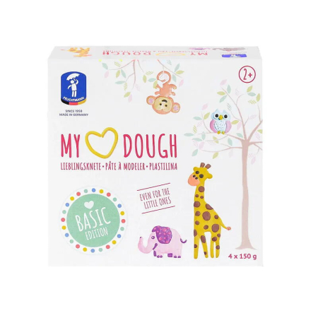 Plastilina si modelaj - Plastilina My Heart Basic - 4 x 150 gr.