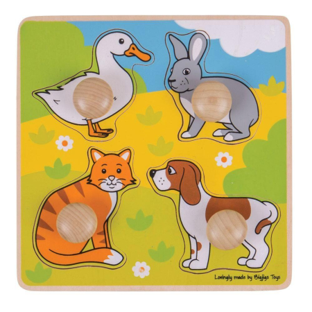 Puzzle - Primul meu puzzle - animale de companie