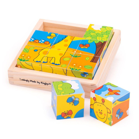 Puzzle - Puzzle cubic - safari