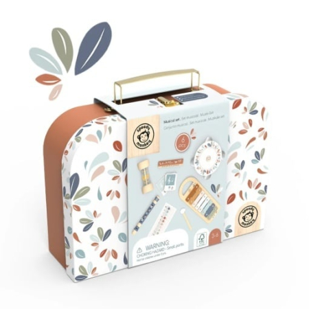 Set 5 instrumente muzicale in valiza, Speedy Monkey [1]