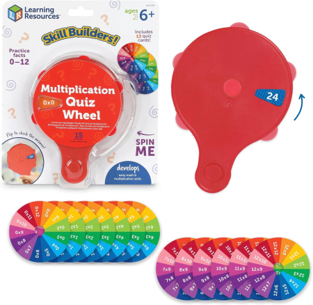 Jocuri matematice - Set activitati educative - Rotita cu tabla inmultirii