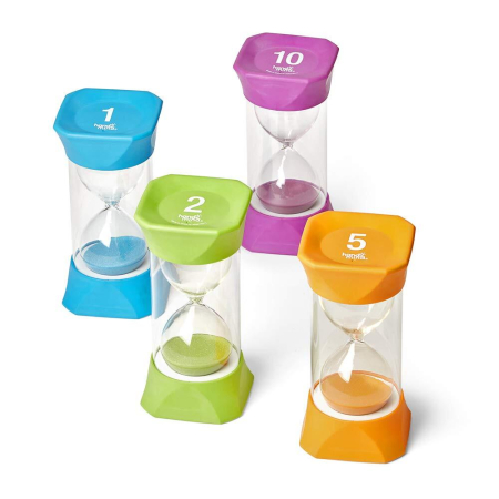 Pentru clasa - Set clepsidre colorate Jumbo