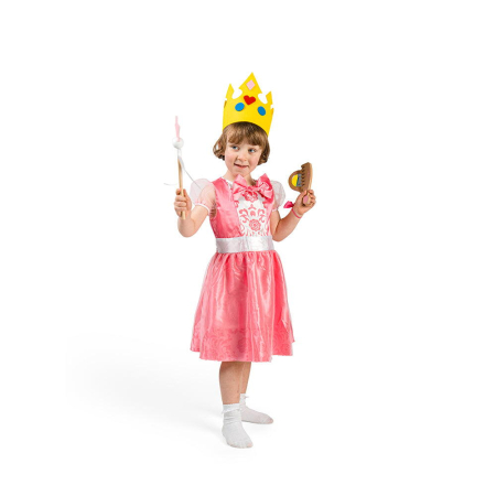 Jocuri de rol - Set costum si accesorii de printesa pentru copii