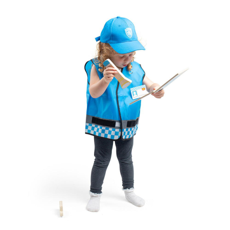 Jocuri de rol - Set costum si accesorii politist pentru copii