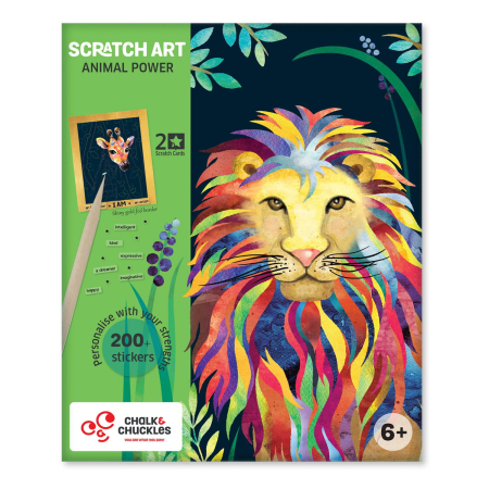Arta si Creativitate - Set creativ de razuit - Superputerile animalutelor