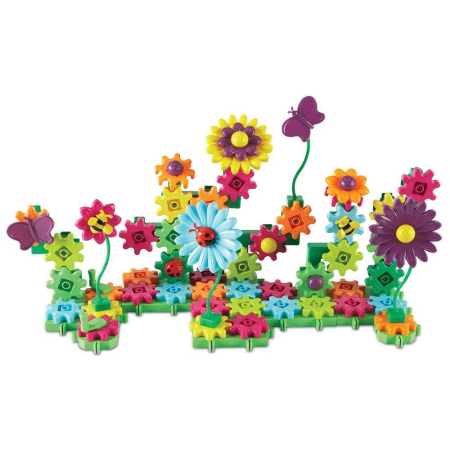 Jocuri de construit - Set de constructie - Gears! Floral