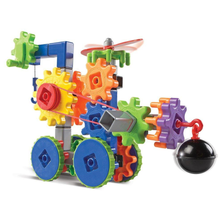 Jocuri de construit - Set de constructie Gears! - Utilaje in miscare