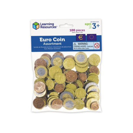 Jocuri de rol - Set de monede de jucarie (Euro)