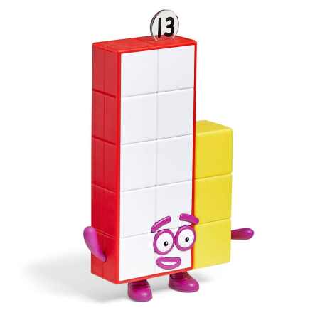 Jocuri matematice - Set figurine Numberblocks - Treisprezece & Paisprezece