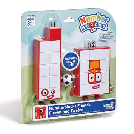 Jocuri educative - Set figurine Numberblocks - Unsprezece & Doisprezece
