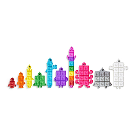 Jocuri educative - Set jucarii senzoriale - Numberblocks® de la 1 la 10
