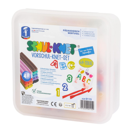 Plastilina si modelaj - Set modelaj - ABC & 123