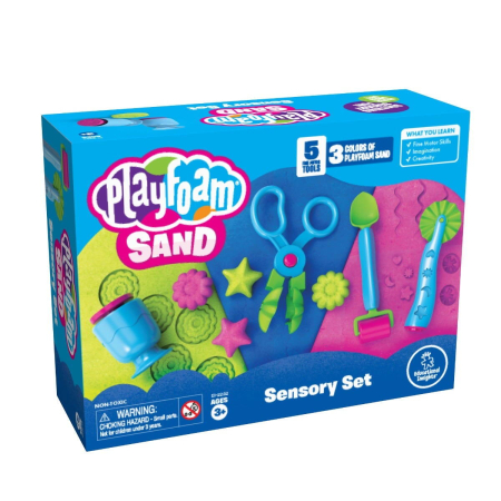 Plastilina si modelaj - Set nisip magic cu accesorii - Playfoam™