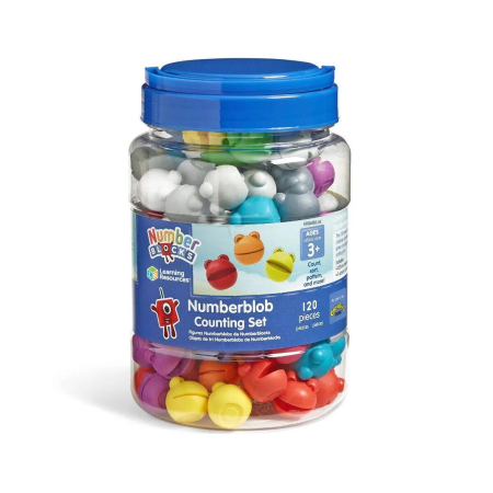 Jocuri matematice - Set Numberblocks pentru sortat si numarat  - Numberblob