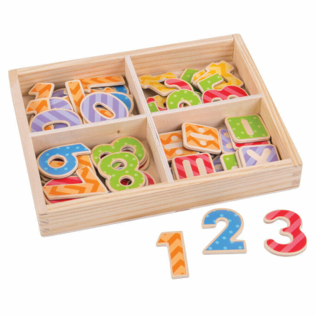 Jocuri matematice - Set numere magnetice