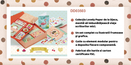 Set papetarie Maria, Djeco [3]