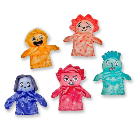 Pentru clasa - Set papusi de mana - Feelings Family™