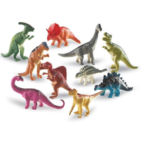 Pentru clasa - Set pentru sortat - Dinozauri jucausi (60 piese)
