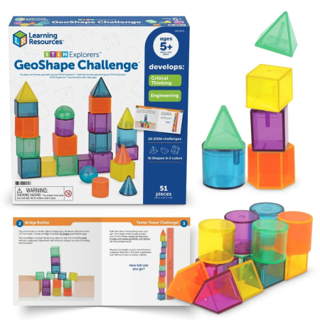 STEM - Set STEM Explorers™ - Provocari cu corpuri geometrice