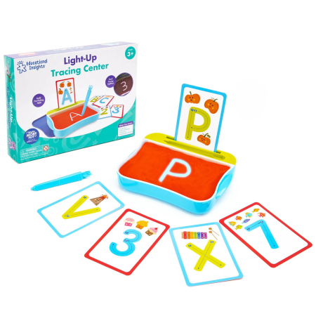 Pentru clasa - Set tavita senzoriala cu LED - Invat sa scriu