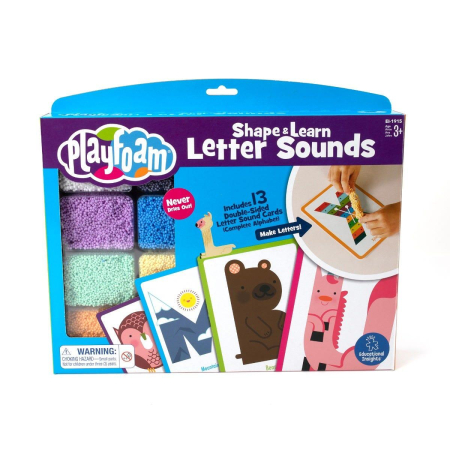 Jocuri matematice - Spuma de modelat Playfoam™ - Invatam alfabetul