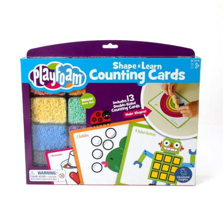 Plastilina si modelaj - Spuma de modelat Playfoam™ - Invatam sa numaram