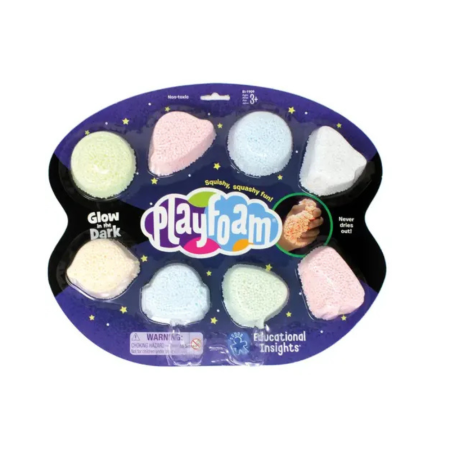 Plastilina si modelaj - Spuma de modelat reflectorizanta Playfoam™ - Set 8 buc