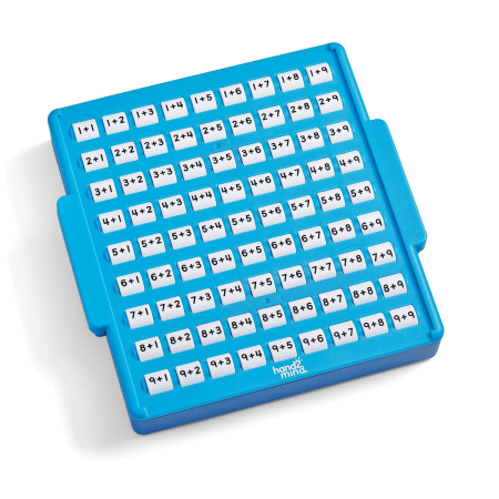 Jocuri matematice - Tablita pentru exersarea adunarii