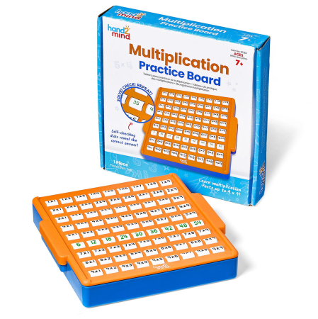 Jocuri matematice - Tablita pentru exersarea inmultirii