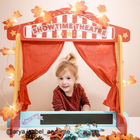 Teatru de papusi din lemn [4]