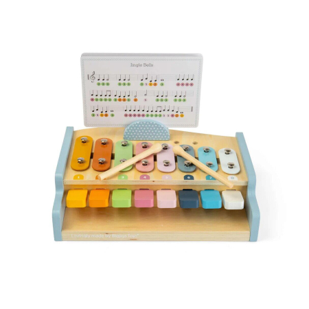 Jocuri muzicale - Xilofon cu pian - Pastel