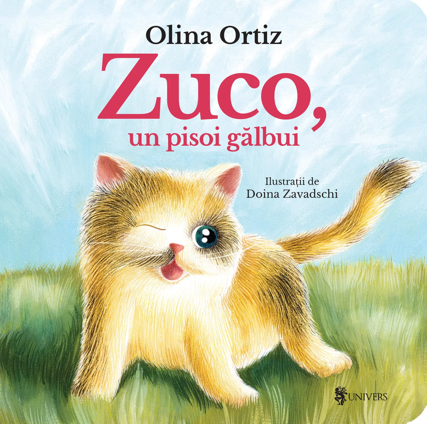 Cărți pentru copii - Zuco, un pisoi gălbui