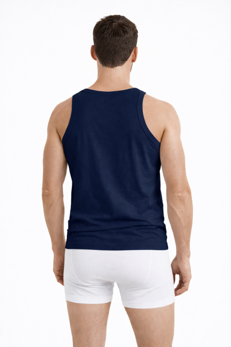 Maiou Bărbați Bleumarin Bumbac [2]