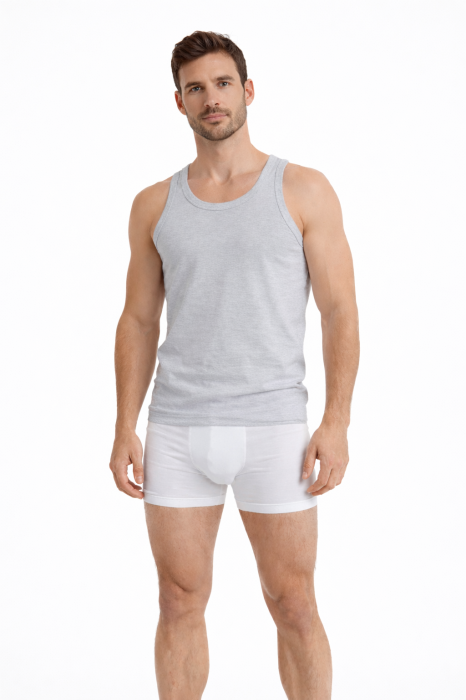 Maiou Bărbați Gri Bumbac [2]