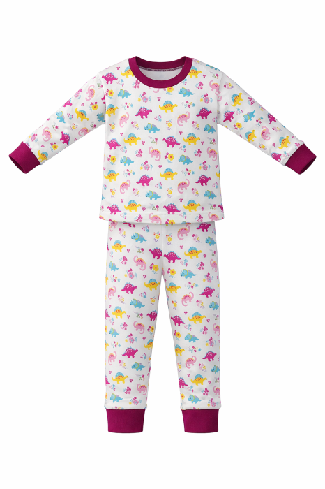 Pijama Bebe Dino Roz [2]
