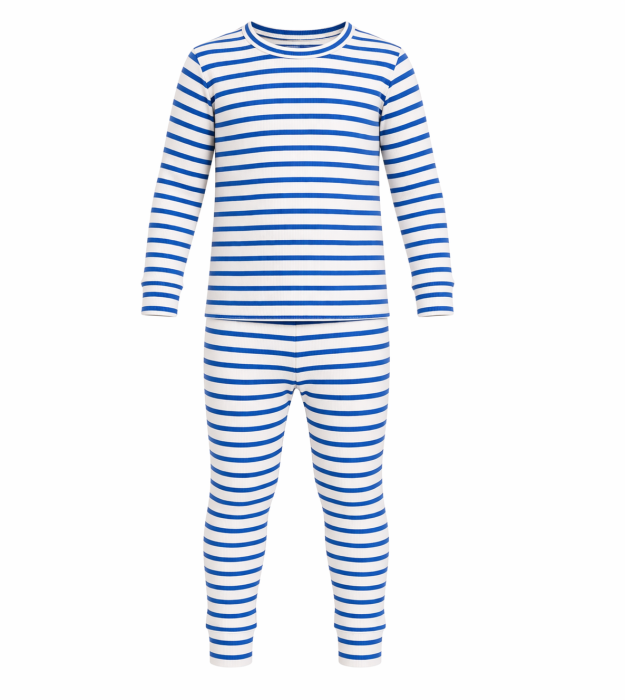 Pijama Copii Marin Bumbac [4]