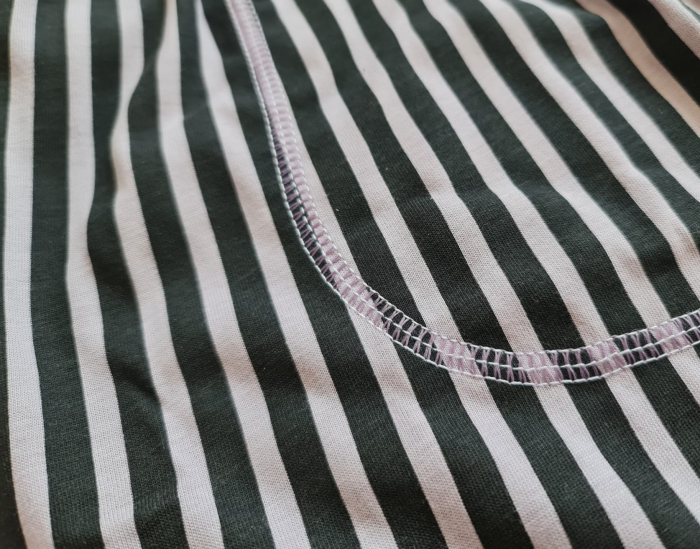 Pijama Damă Black Lila Bumbac 100% [3]