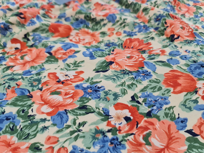 Pijama Damă Blue Scurtă de Vară [4]