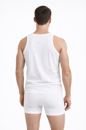 Maiou Bărbați Alb Bumbac [1]