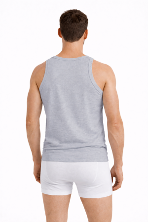 Maiou Bărbați Gri Bumbac [2]