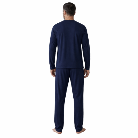 Pijama Bărbați Blue Bumbac [1]