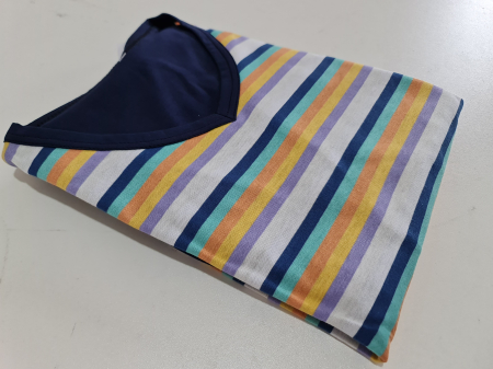 Pijama Bărbați Scurtă Multicolor Mărime Mare [4]
