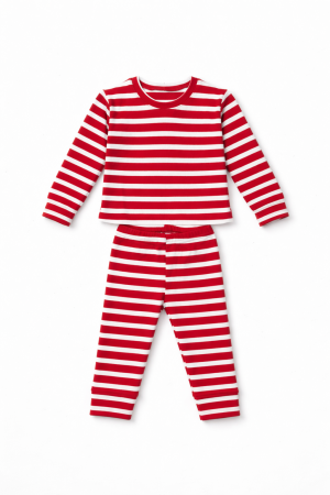 Pijama Bebe  Dunga Roșie  Bumbac [1]