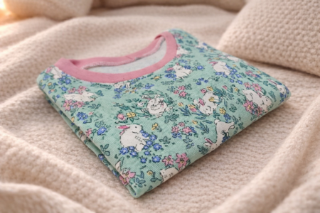 Pijama Bebe Iepuraș Verde [2]