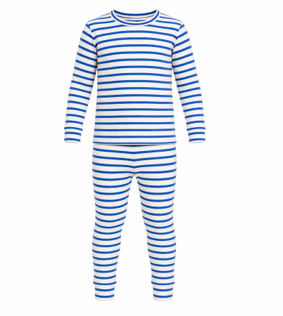 Pijama Bebe Marin Bumbac [2]