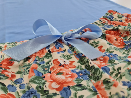 Pijama Damă Blue Scurtă de Vară [2]